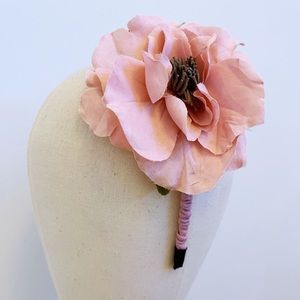 Pink Flower Full Bloom Spring Easter Headband NEW